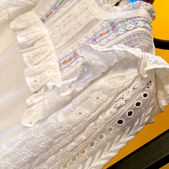 LOVESHACKFANCY Doreen Crop Top - Picture 10 of 14